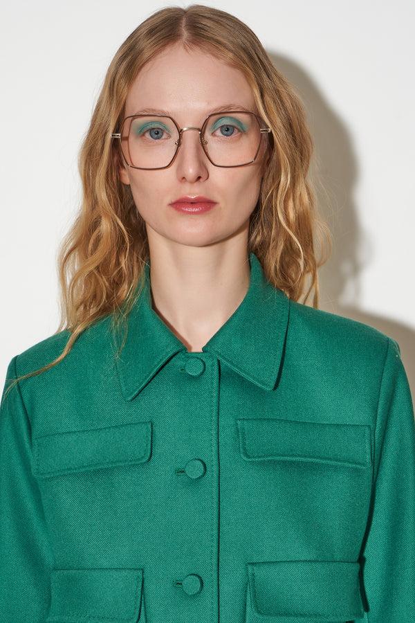 Paul & Joe Veste En Twill De Flanelle En Laine Vierge