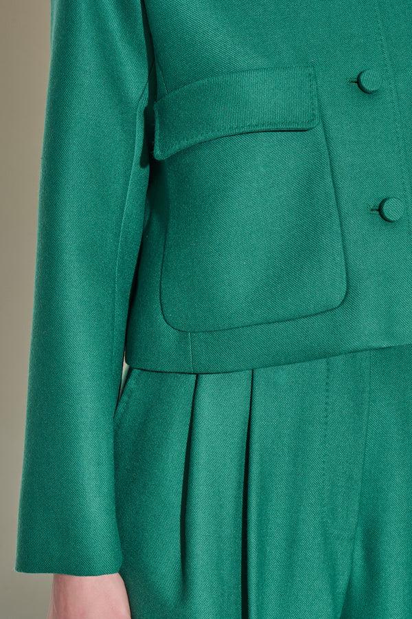 Paul & Joe Veste En Twill De Flanelle En Laine Vierge