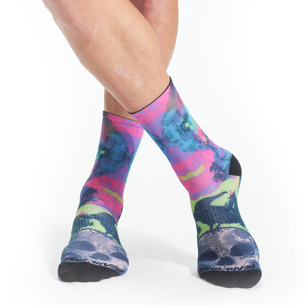 pearl izumi Grateful Dead x PEARL iZUMi Men's Wanderer PRO Tall Socks