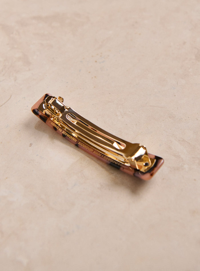 Petite Mendigote Barette Rose 23 Degres X Petite Mendigote