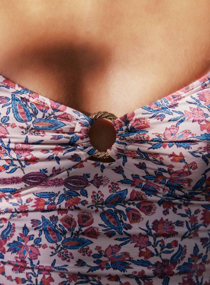 Petite Mendigote Beauty - Maillot De Bain Une Pièce Avec Détails Anneau Doré - Solaire