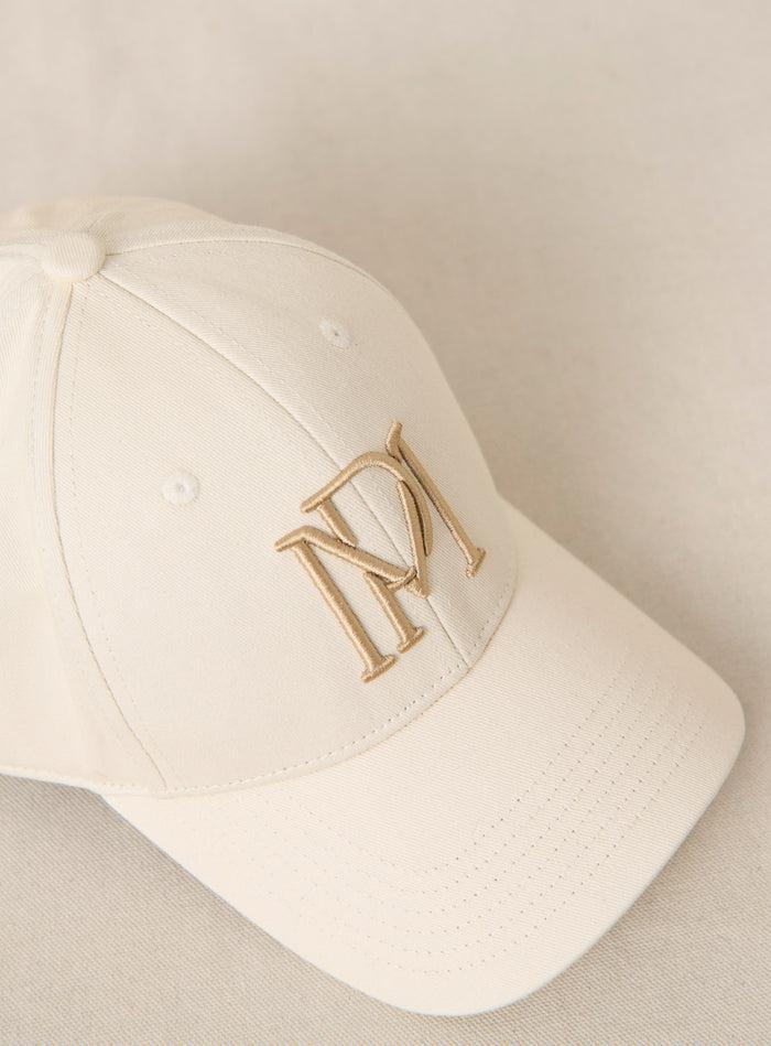 petite mendigote Anouk - Casquette en denim écru