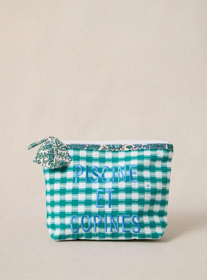 petite mendigote Eva - Pochette en coton Vichy