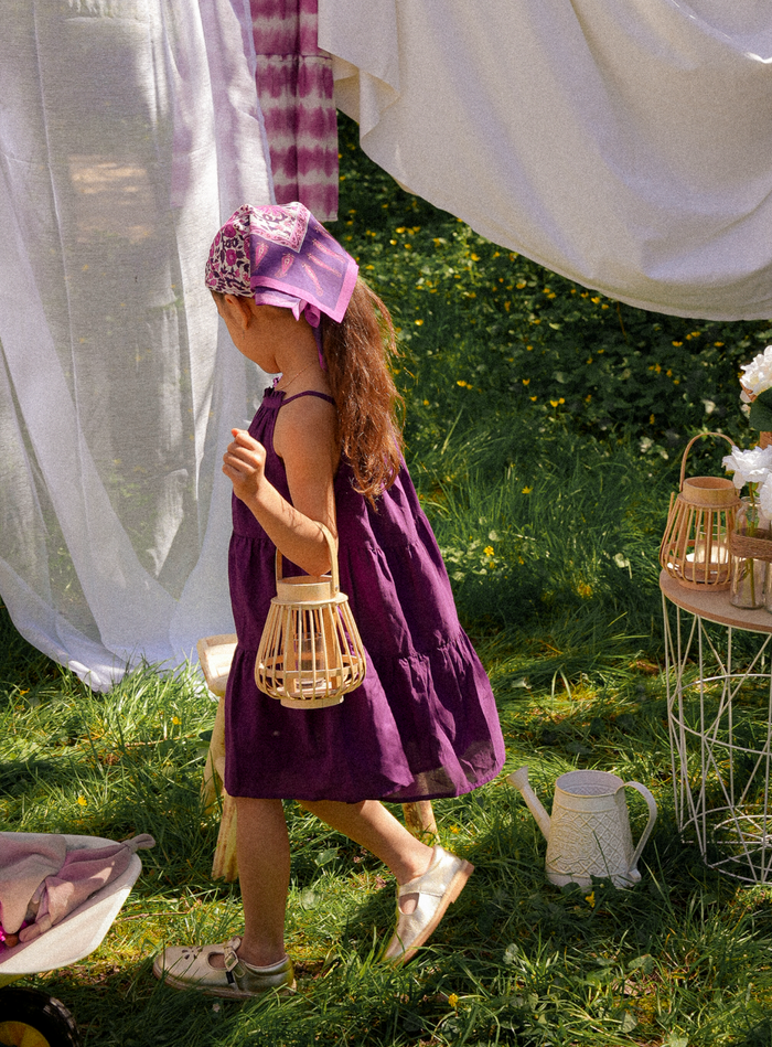 Petite Mendigote Rosa - Robe Courte Colorée Pour Enfant