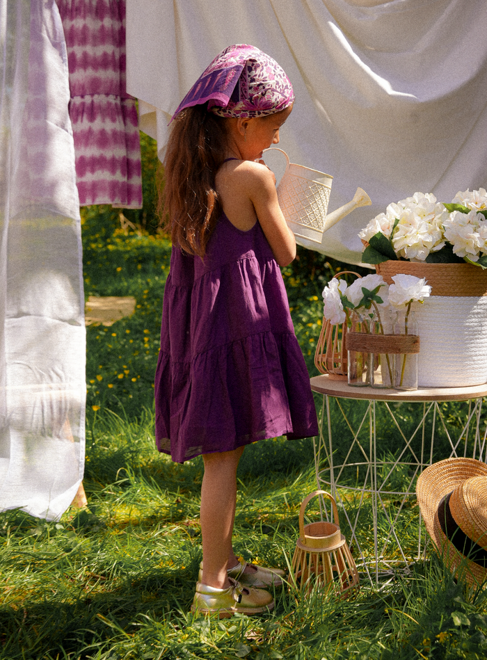Petite Mendigote Rosa - Robe Courte Colorée Pour Enfant