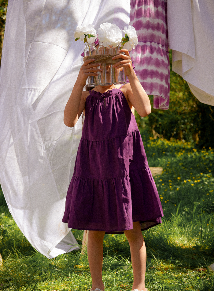 petite mendigote Rosa - Robe courte colorée pour enfant