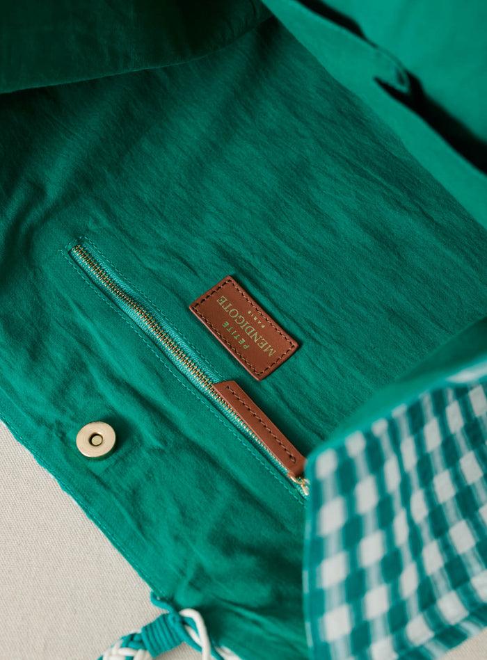 Petite Mendigote Sai - Grand Sac Cabas En Tissu Et à Imprimé Bleu