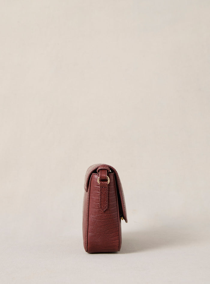 Petite Mendigote Steph - Sac à Bandoulière En Cuir Cognac