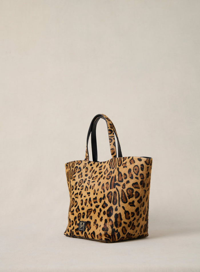 Petite Mendigote Sweety - Petit Sac Cabas Imprimé Léopard