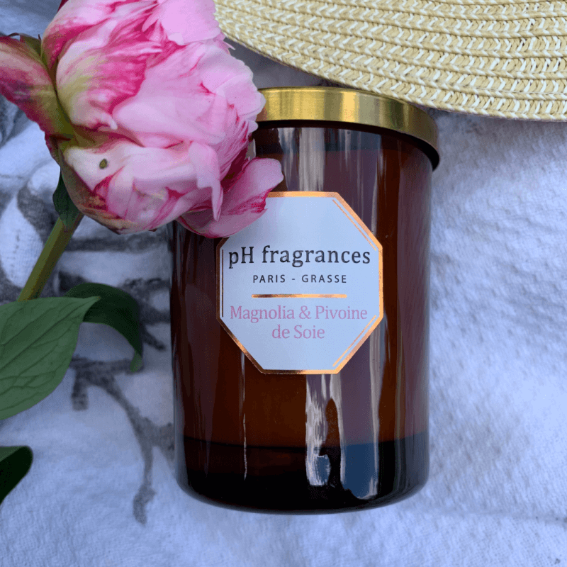 Ph Fragrances Bougie Magnolia & Pivoine De Soie ( 180 Gr)