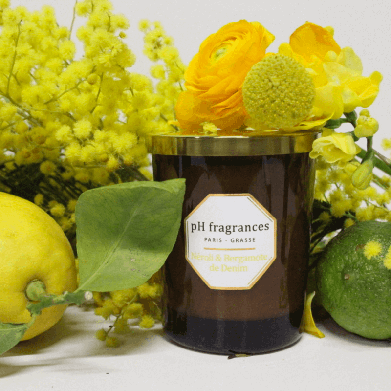 Ph Fragrances Bougie Néroli & Bergamote De Denim ( 180gr)