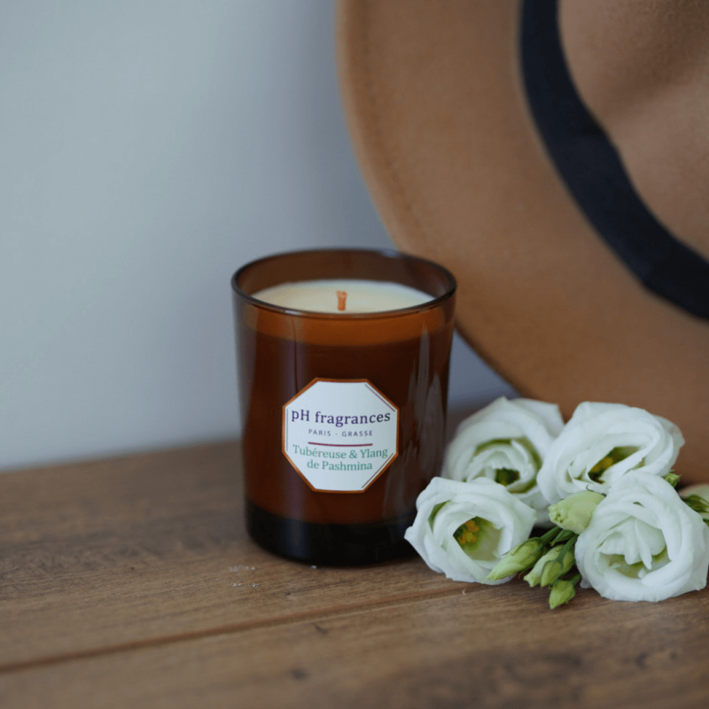 Ph Fragrances Bougie Tubéreuse & Ylang De Pashmina (180gr)