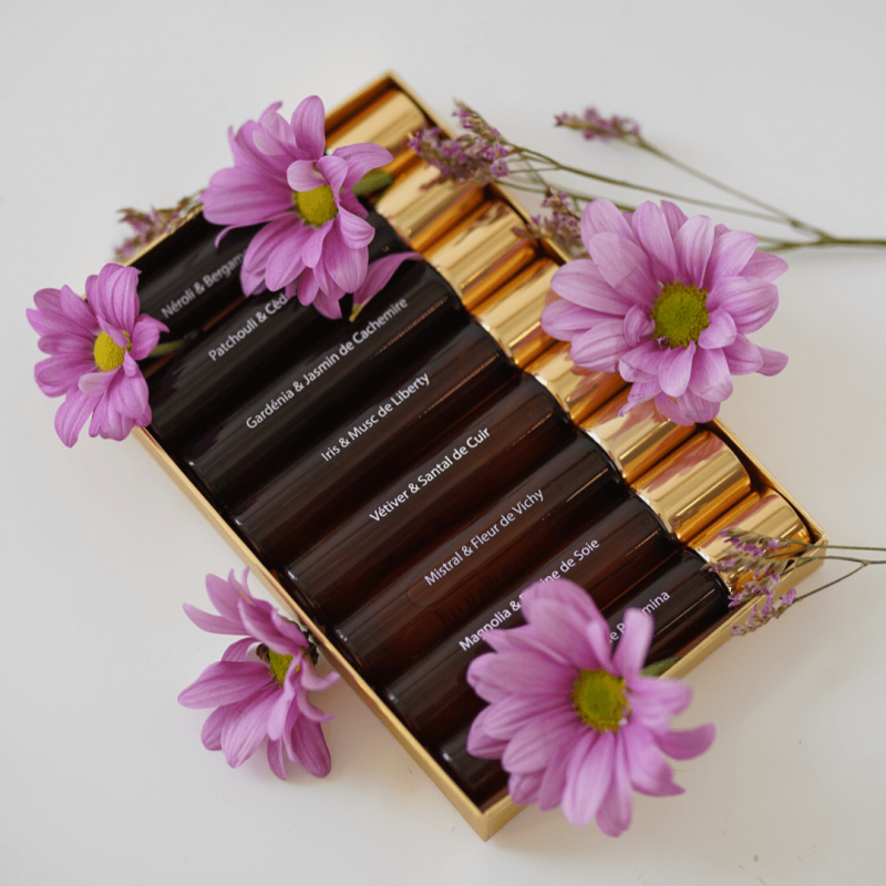 Ph Fragrances Coffret 8 Parfums Naturels D'exception Clean Biodégradables