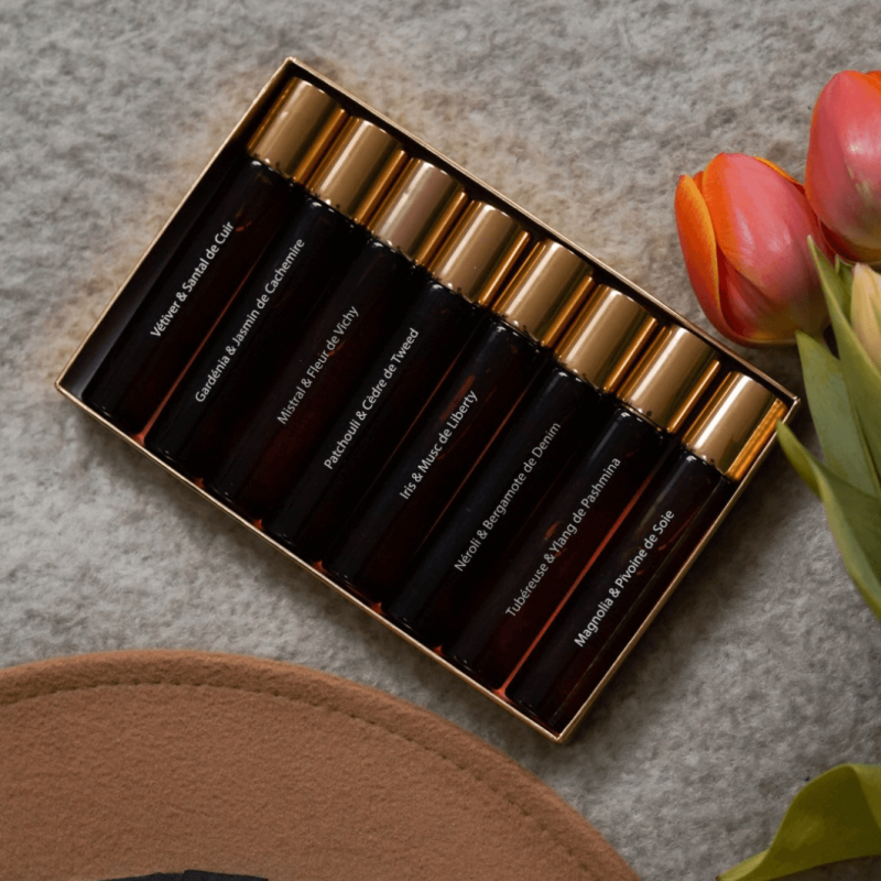 Ph Fragrances Coffret 8 Parfums Naturels D'exception Clean Biodégradables