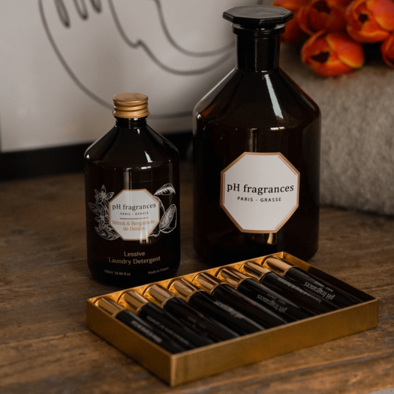 Ph Fragrances Coffret 8 Parfums Naturels D'exception Clean Biodégradables