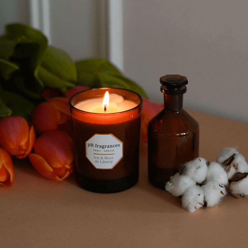 Ph Fragrances Bougie Iris & Musc De Liberty (180gr)