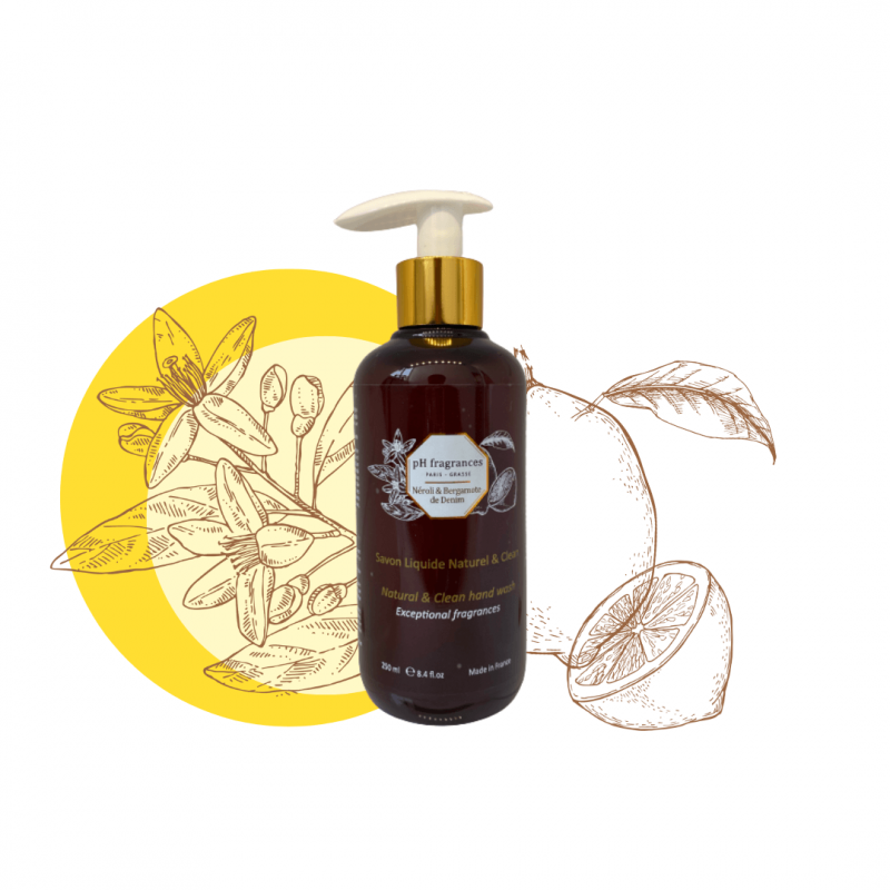 Ph Fragrances Savon Liquide Naturel Néroli & Bergamote De Denim (250 Ml)