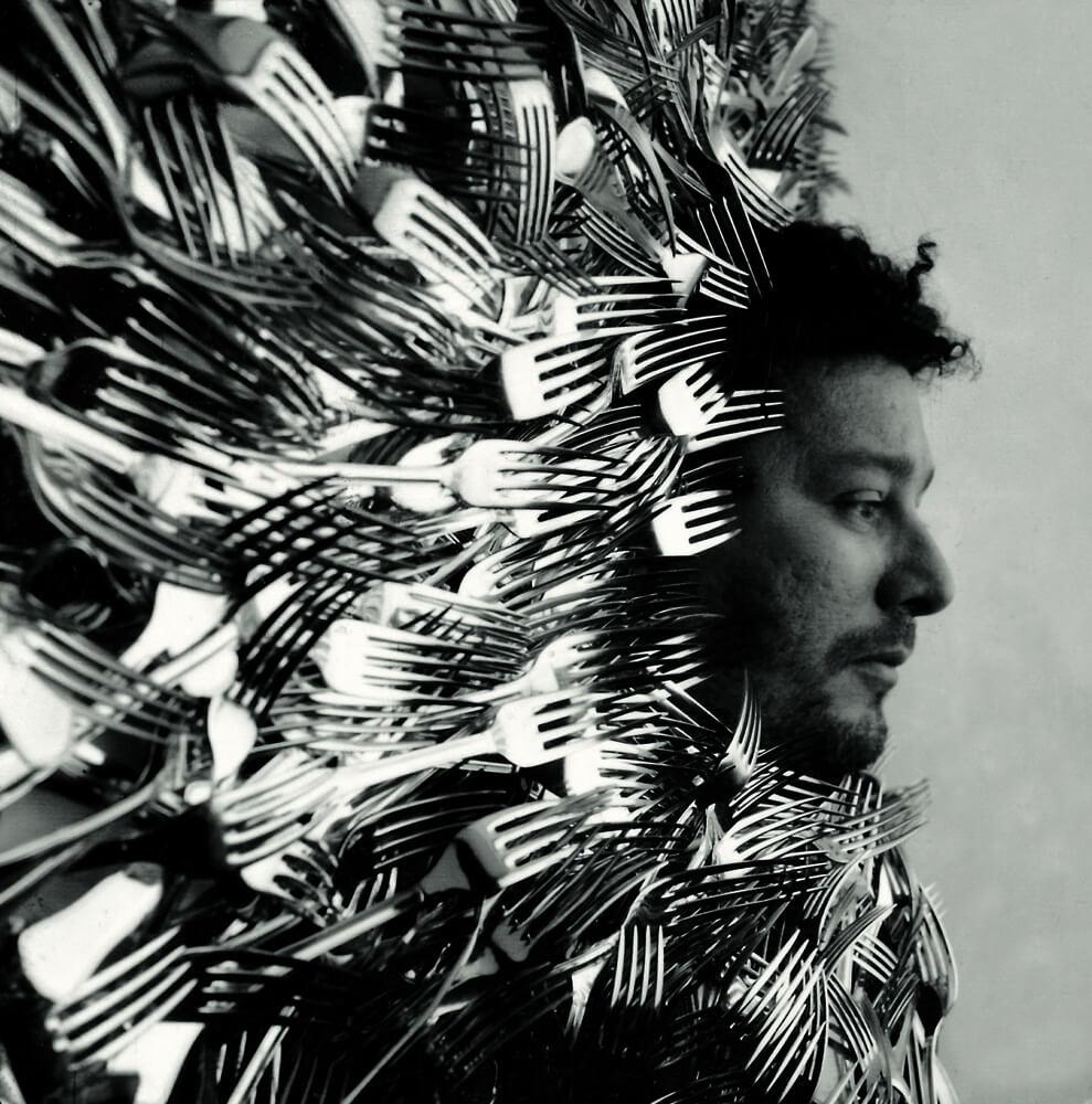 philippe starck 1996 Tête de Fourchettes ©Jean-Baptiste Mondino