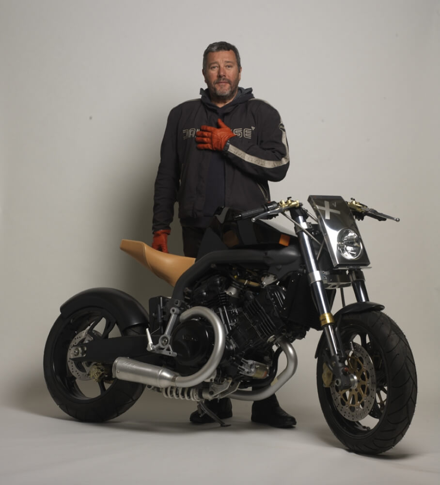 philippe starck 2007 Philippe Starck avec Super Naked Xv