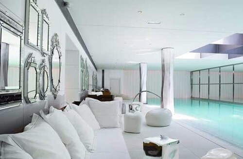 philippe starck Ouverture du Spa ‘My blend’ de Clarins au Royal Monceau