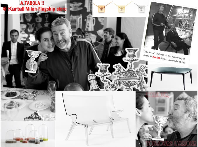 Philippe Starck Philippe Starck Au Salon International Du Meuble De Milan 2014