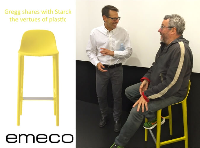 Philippe Starck Philippe Starck Au Salon International Du Meuble De Milan 2014