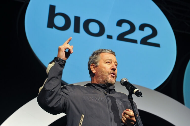 Philippe Starck Philippe Starck Invité D’honneur Du Salon B.I.O. Avec Riko En Slovénie