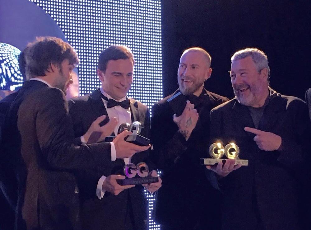 Philippe Starck Philippe Starck Reçoit Le "Prix GQ Men 2016 Du Designer Contemporain Le Plus Influent”