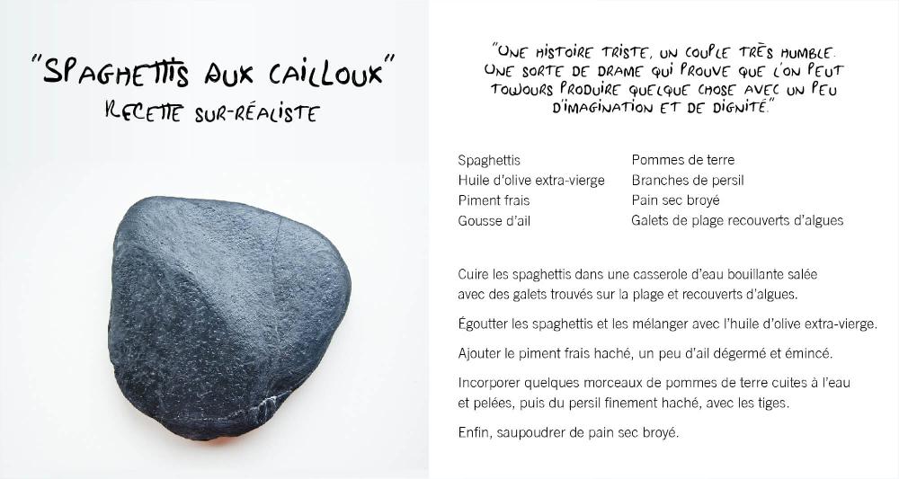 philippe starck "Spaghetti aux Cailloux"