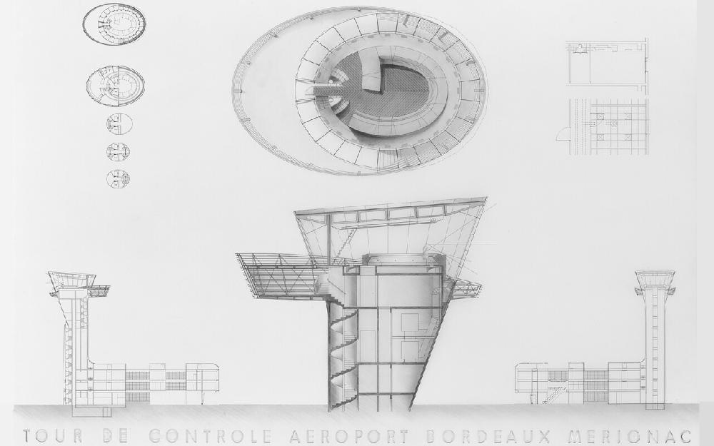 philippe starck Tour de contrôle aéroport Bordeaux philippe starck Tour de contrôle aéroport Bordeaux
