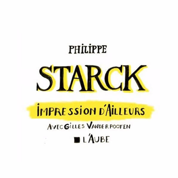 philippe starck Sortie en Librairie de l’édition poche d’Impression d’Ailleurs et Dédicace au Salon du Livre 2014