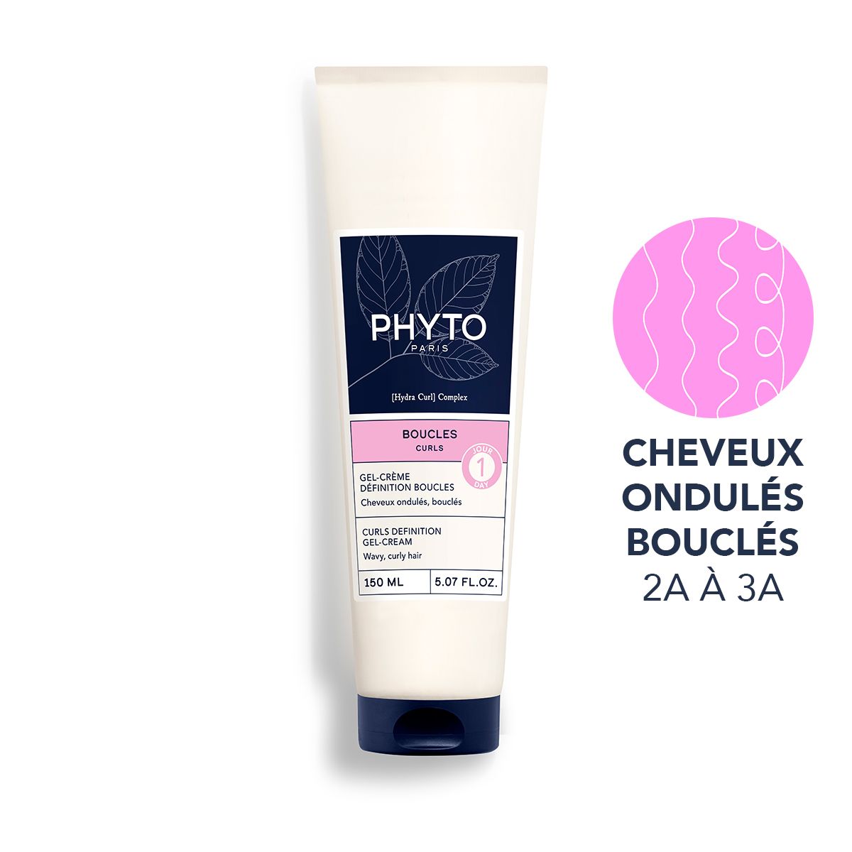 phyto BOUCLESGel-Crème Définition Boucles Jour 1