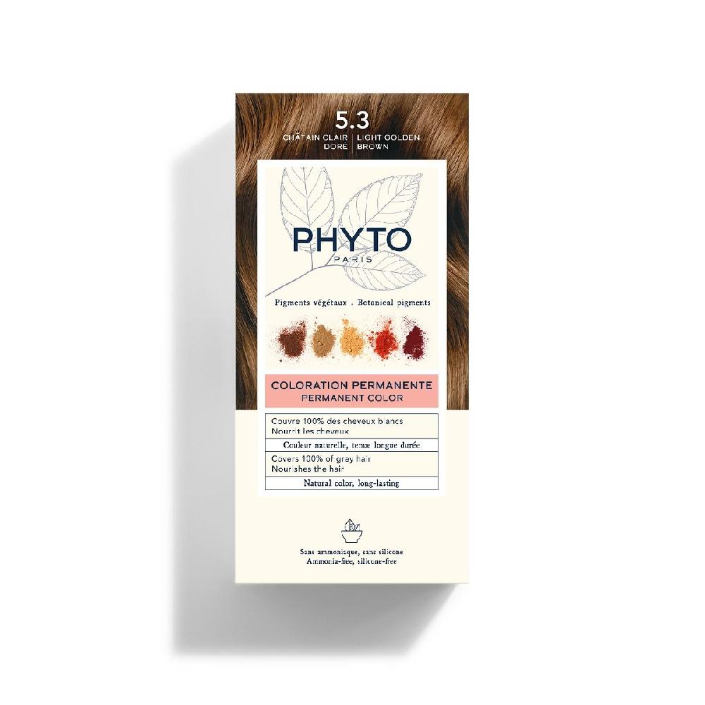 phyto COLORATION PHYTO5.3 Châtain Clair Doré