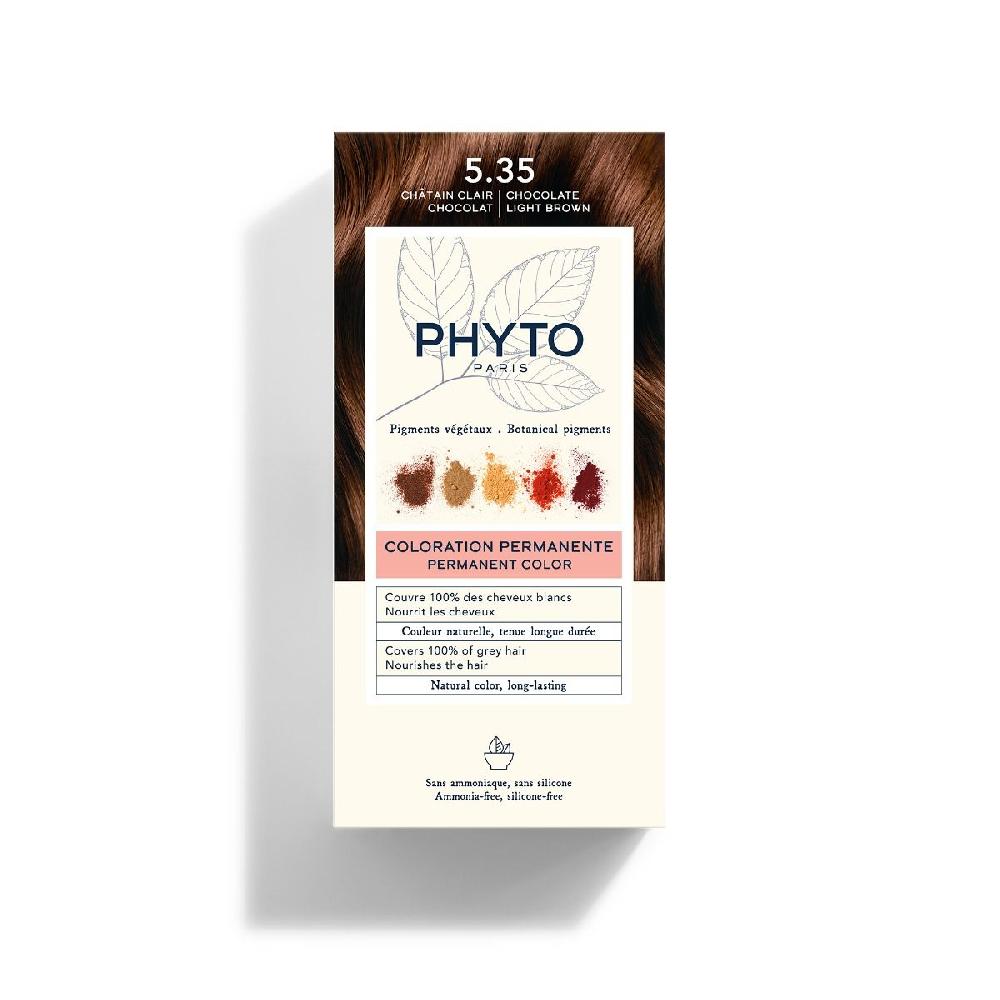 phyto COLORATION PHYTO5.35 Châtain Clair Chocolat