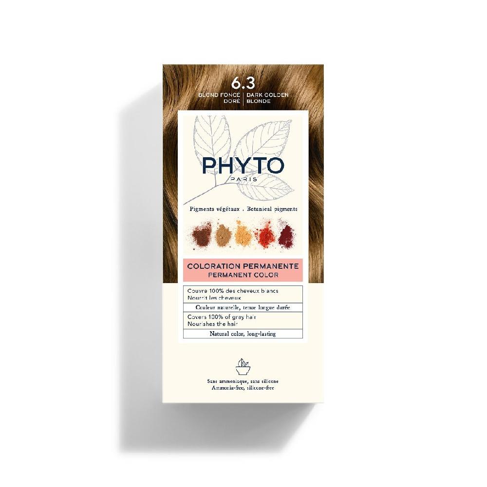 phyto COLORATION PHYTO6.3 Blond Foncé Doré