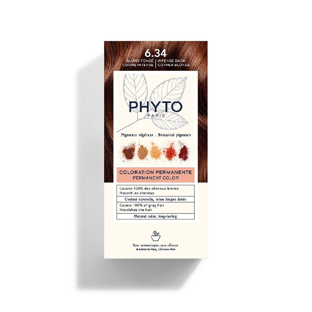 phyto COLORATION PHYTO6.34 Blond Foncé Cuivré