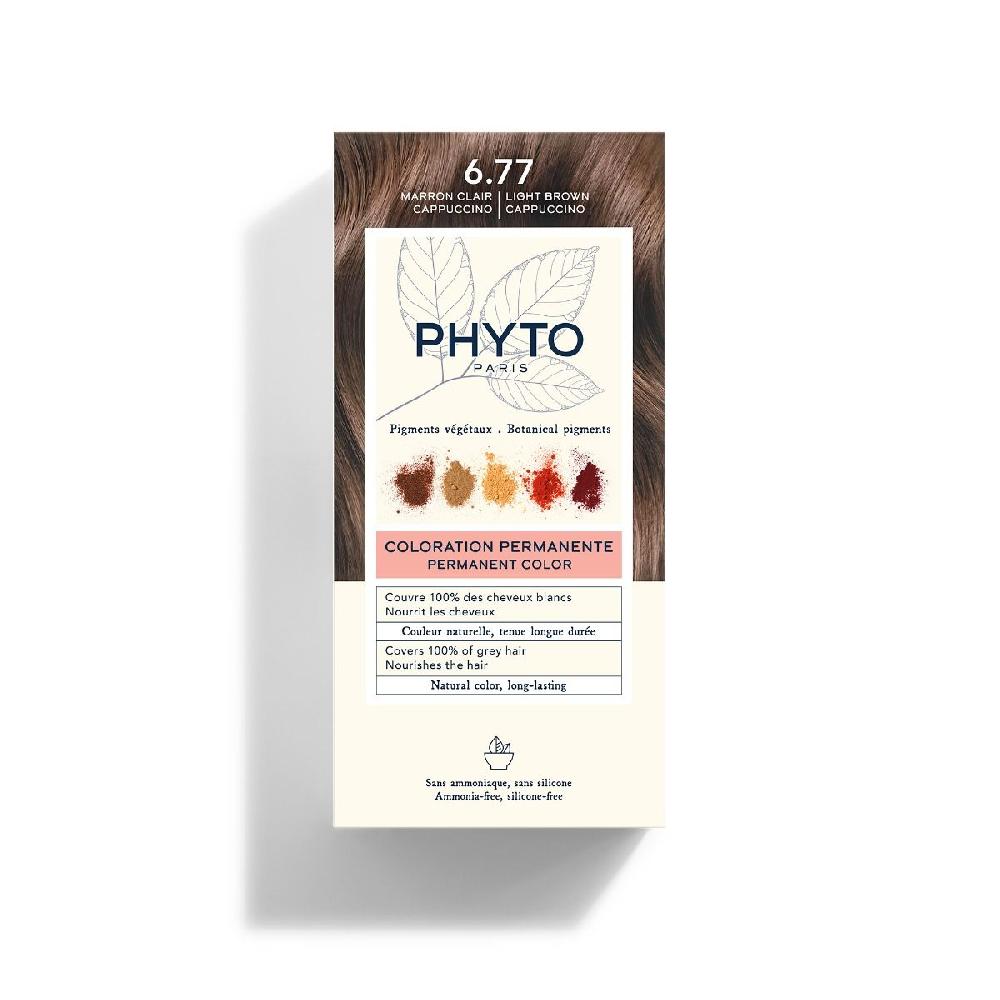 phyto COLORATION PHYTO6.77 Marron Clair Cappuccino