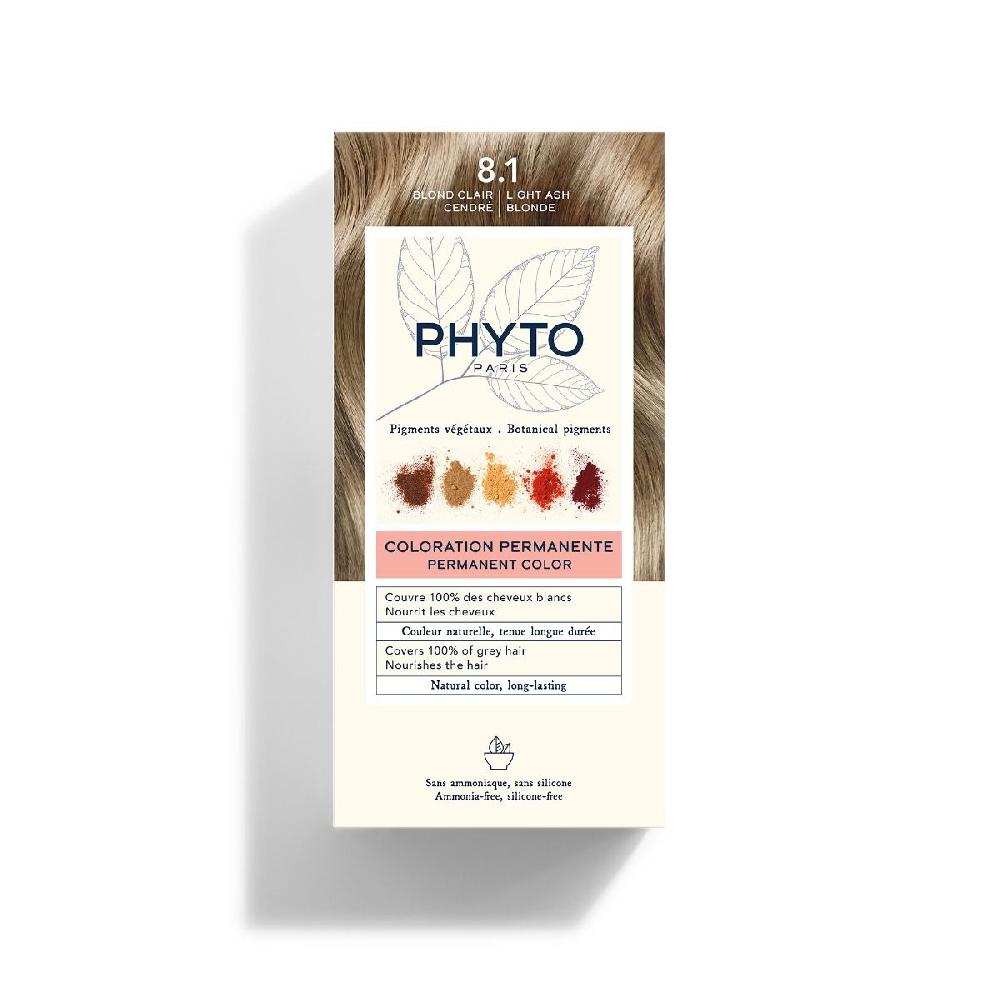 phyto COLORATION PHYTO8.1 Blond Clair Cendré