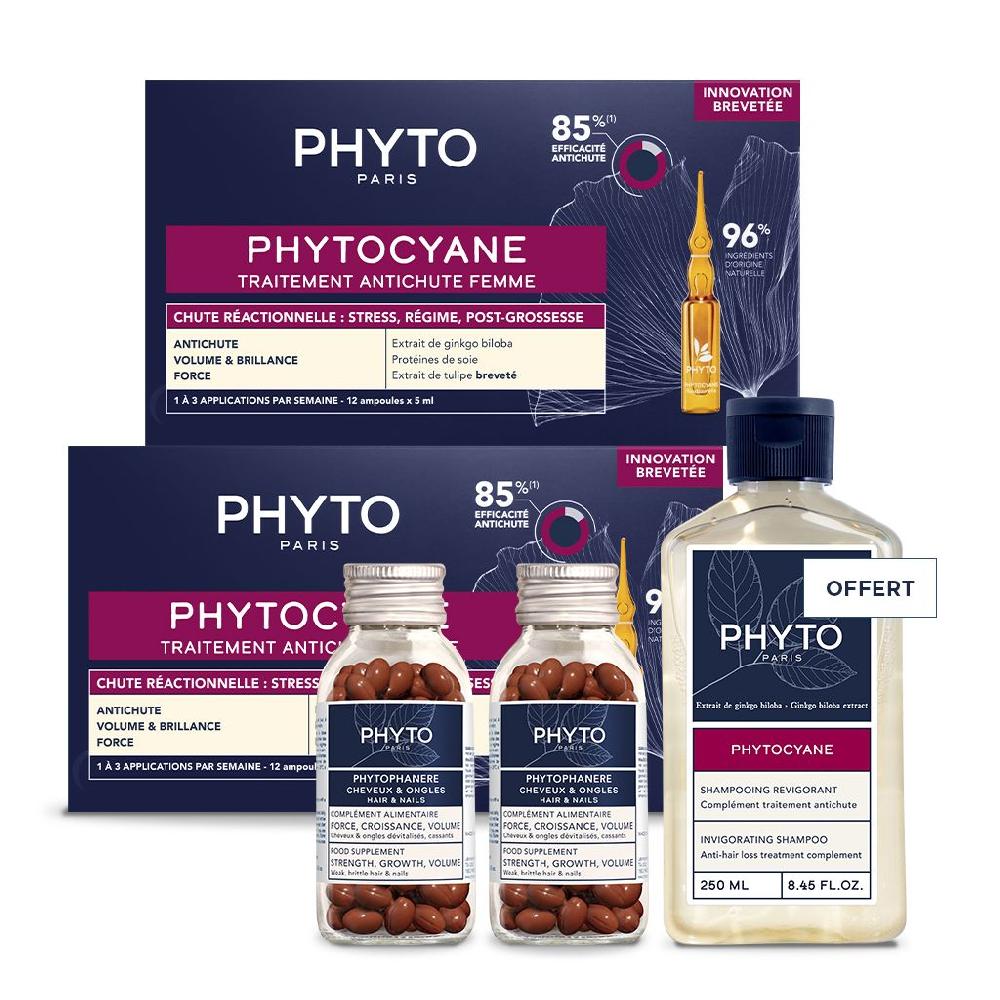phyto PHYTOCYANEKIT CHUTE DE CHEVEUX POST-PARTUM