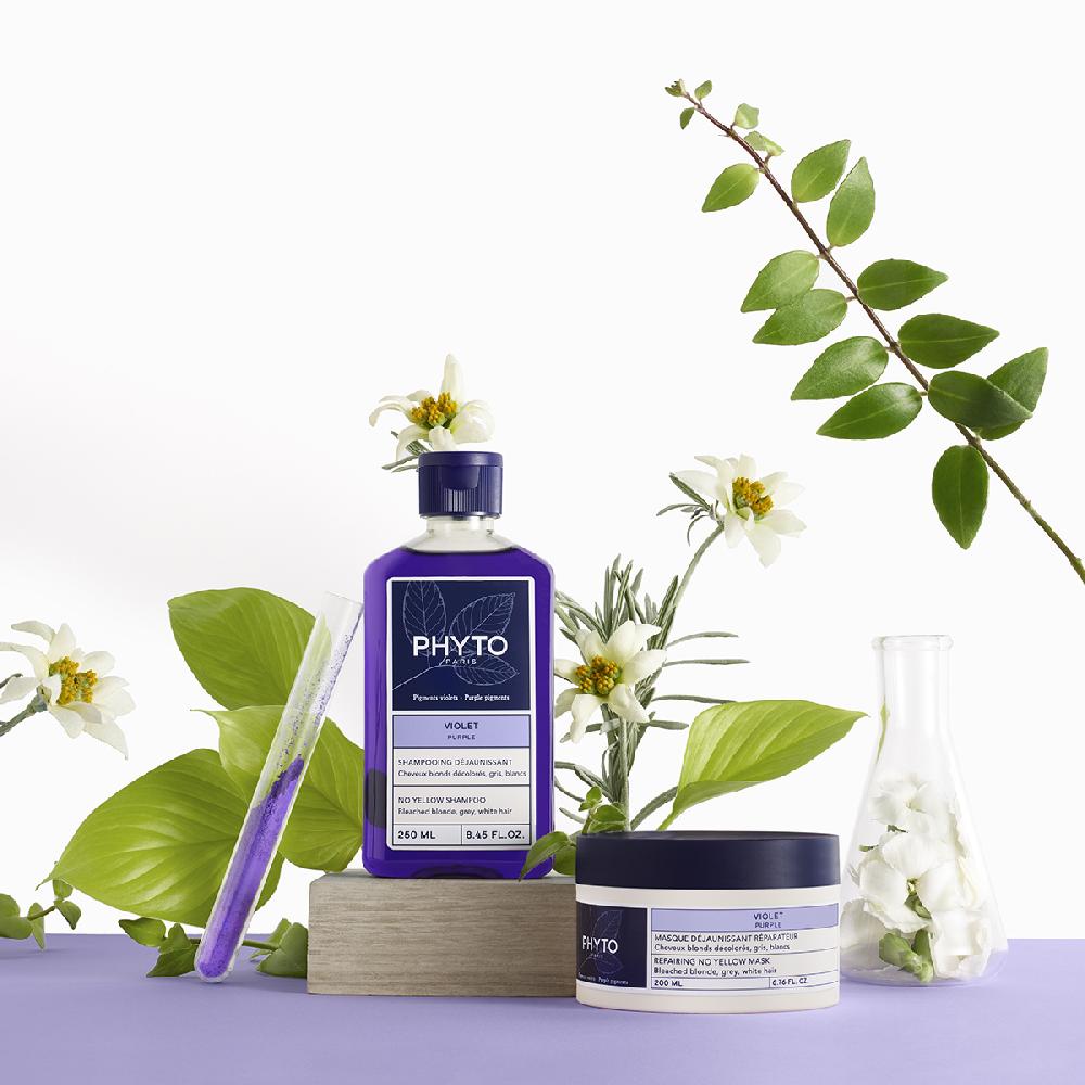 Phyto VIOLETMasque Déjaunissant Réparateur