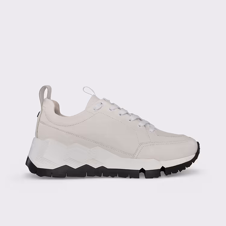 pierre hardy BASKETS STREET LIFE Cuir de veau blanc