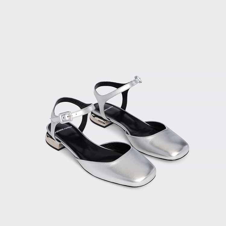 Pierre Hardy BIBA MARY-JANE Cuir D'agneau Métallisé