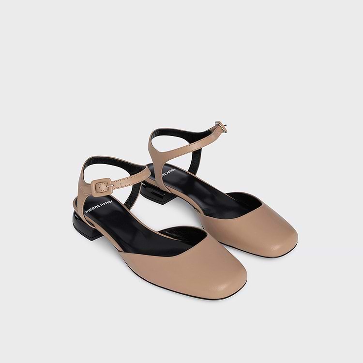 Pierre Hardy BIBA MARY-JANE Cuir De Veau Cappuccino