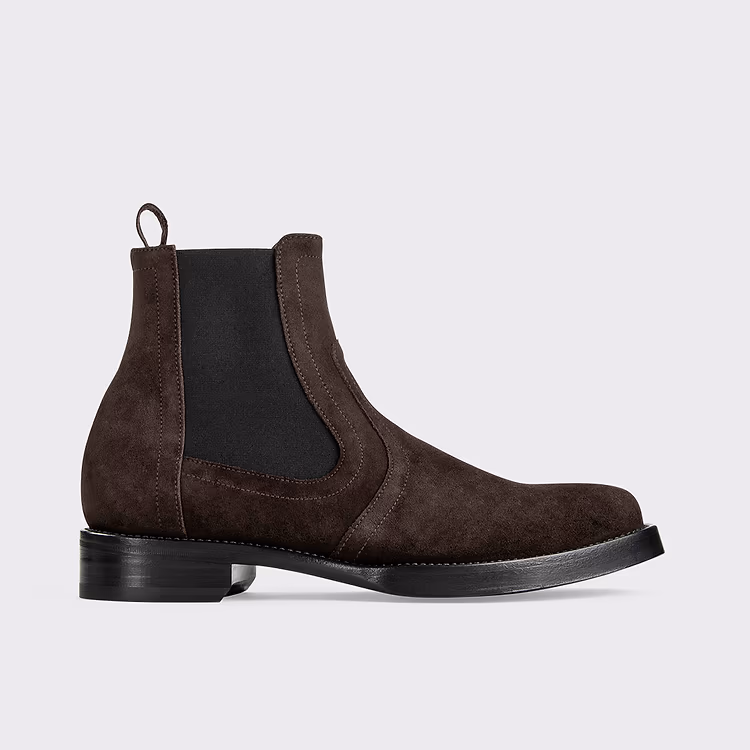 pierre hardy BOTTINES HEROES Cuir de veau velours moka