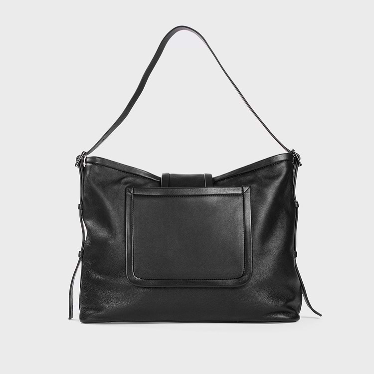 Pierre Hardy CABAS ALPHA DAY Cuir De Veau Grainé Noir