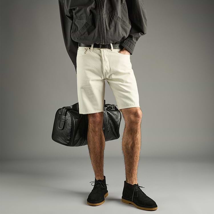 Pierre Hardy DESERT BOOTS ANTOINE Cuir De Veau Velours Noir