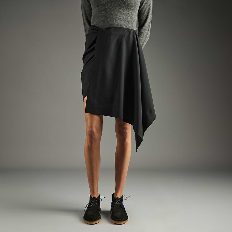 Pierre Hardy DESERT BOOTS ANTOINE Cuir De Veau Velours Noir