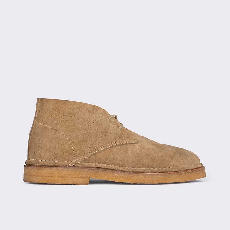 pierre hardy DESERT BOOTS ANTOINE Cuir de veau velours sable