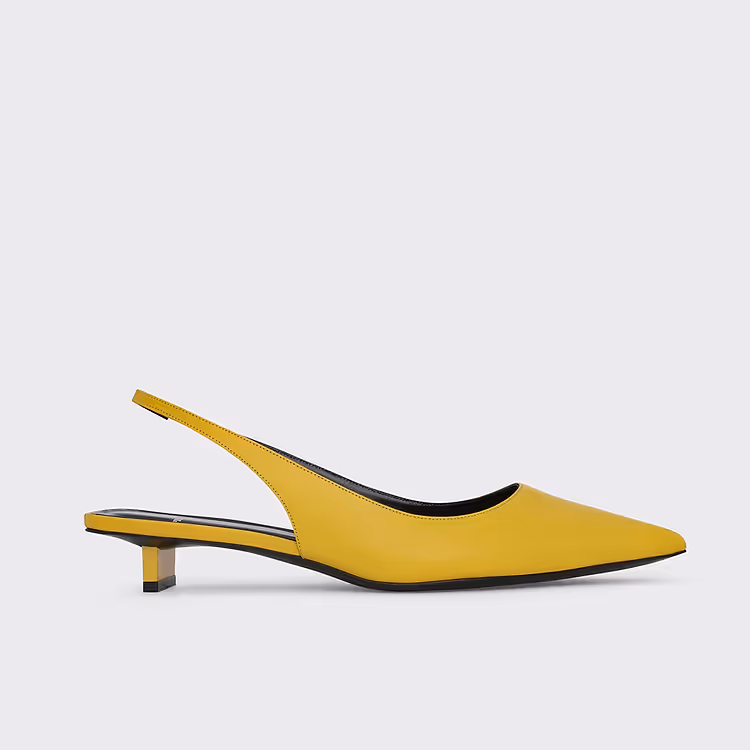 pierre hardy ESCARPIN SLINGBACK STELLA Cuir de chevreau jaune pierre hardy ESCARPIN SLINGBACK STELLA Cuir de chevreau jaune