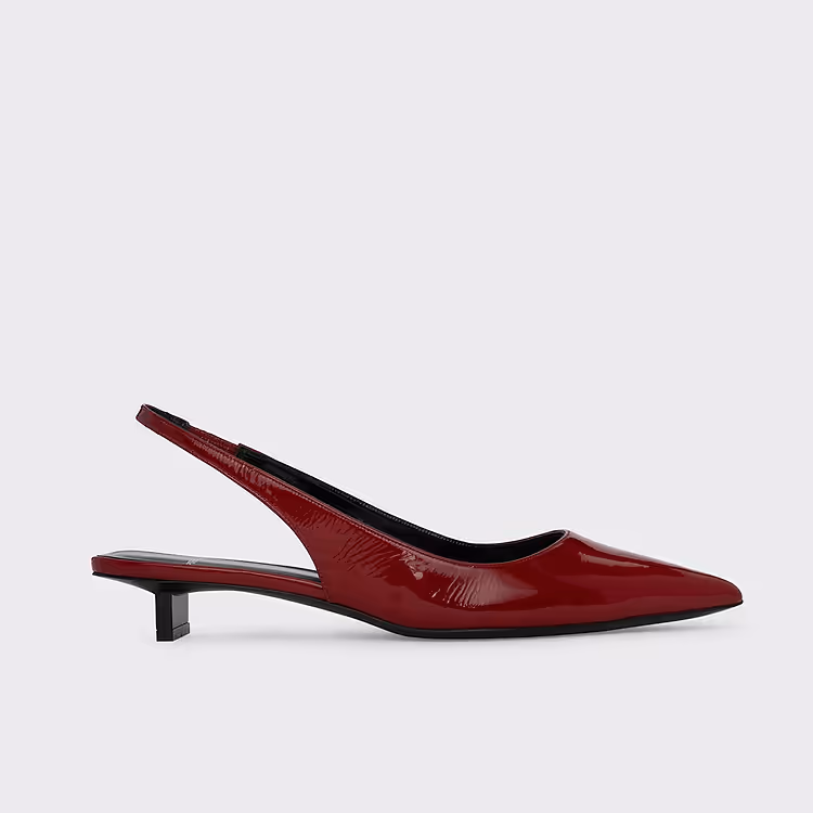 pierre hardy ESCARPIN SLINGBACK STELLA Cuir de chevreau verni rouge pierre hardy ESCARPIN SLINGBACK STELLA Cuir de chevreau verni rouge